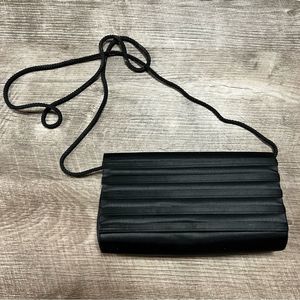 La Regale Black Mini Crossbody Bag